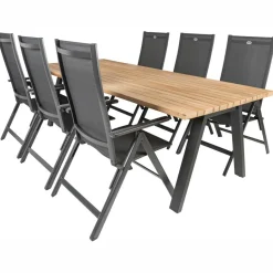 TASTE by 4 Seasons  Ambassador 240 x 100 cm Aruba 6 tuinset anthracite