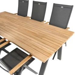 TASTE by 4 Seasons  Ambassador 240 x 100 cm Aruba 6 tuinset teak