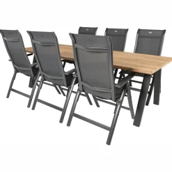 Online TASTE by 4 Seasons  Ambassador 240 x 100 cm Alice 6 tuinset anthracite