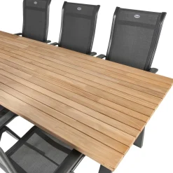 Online TASTE by 4 Seasons  Ambassador 240 x 100 cm Alice 6 tuinset anthracite