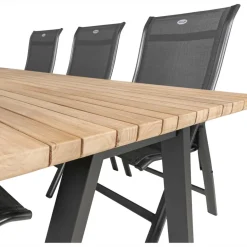 Online TASTE by 4 Seasons  Ambassador 240 x 100 cm Alice 6 tuinset anthracite