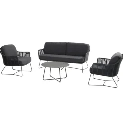 TASTE by 4 Seasons  Belmond Dali ø 73 cm loungeset antraciet