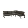 Online TASTE by 4 Seasons  Montigo loungebank teak anthracite