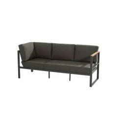 Online TASTE by 4 Seasons  Montigo loungebank teak anthracite