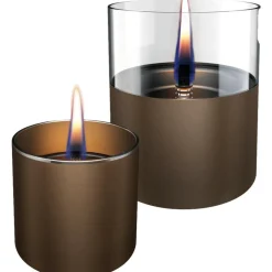 Tenderflame Lilly 8 & Lilly 10 Duo Giftset tafelvuur chocolate