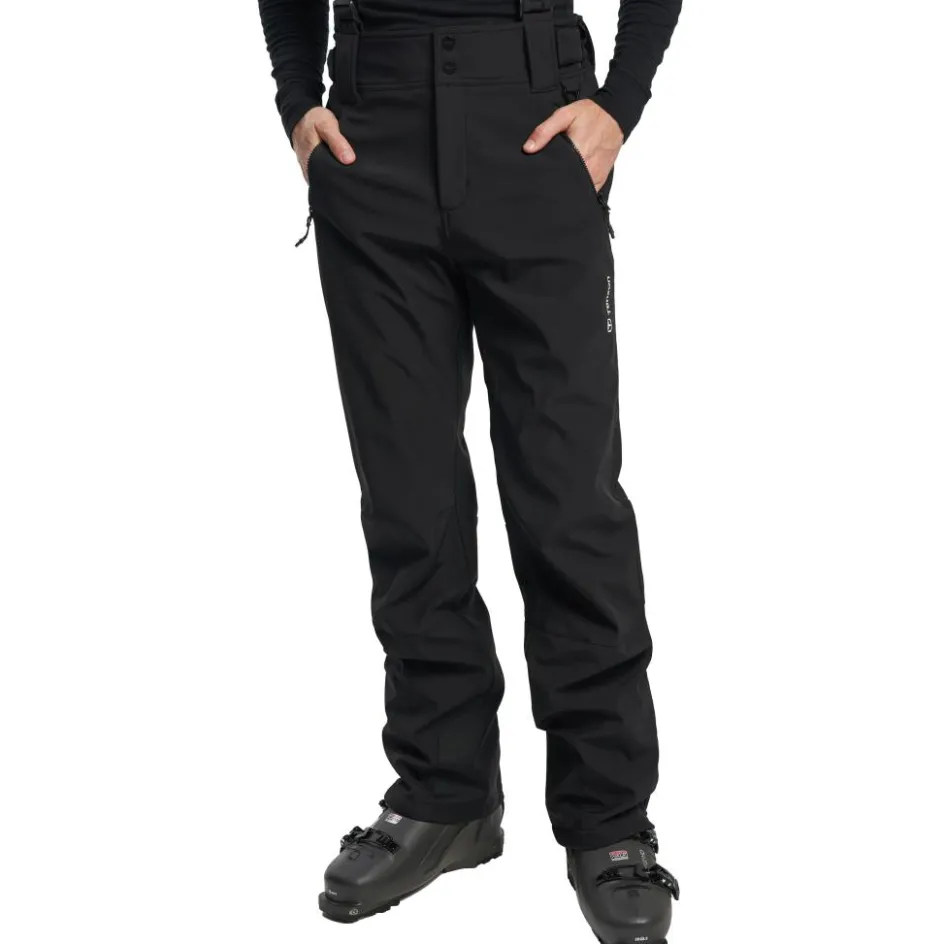 Best Tenson Cygnus softshell skibroek heren black