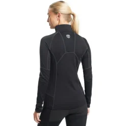 Discount Tenson TXlite Half Zip skipully dames black