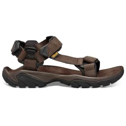 Online Teva Terra Fi 5 Universal Leather sandalen heren turkish coffee
