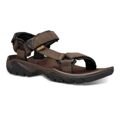 Online Teva Terra Fi 5 Universal Leather sandalen heren turkish coffee