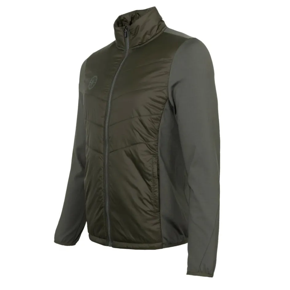 The Indian Maharadja Goa Padded trainingsjack heren mud green