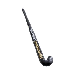 The Indian Maharadja Gold 95 Low Bow hockeystick black gold