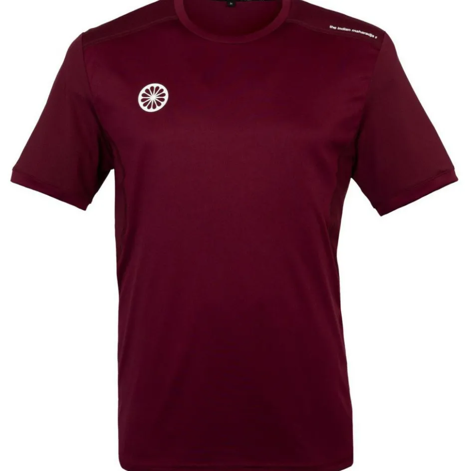 The Indian Maharadja Jaipur Performance hockeyshirt heren bordeaux