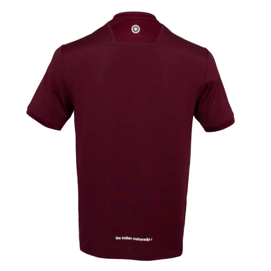 The Indian Maharadja Jaipur Performance hockeyshirt heren bordeaux