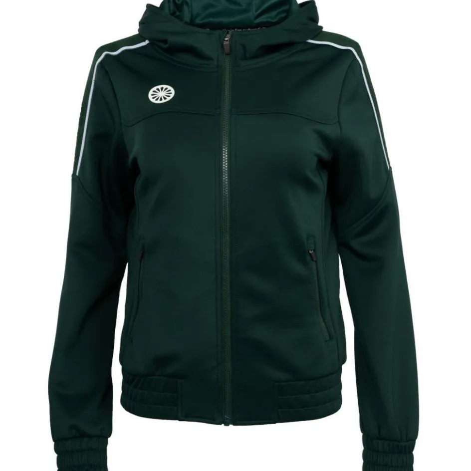The Indian Maharadja Jaipur Performance Hooded trainingsjack dames green