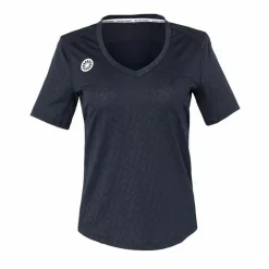 The Indian Maharadja  Kadiri Jacquard Mono tennisshirt dames navy
