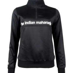 The Indian Maharadja Poly Terry Half Zip hockeytrui dames black