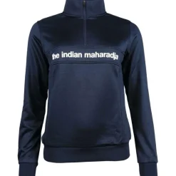 The Indian Maharadja Poly Terry Half Zip hockeytrui dames navy