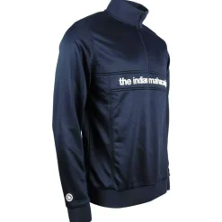 The Indian Maharadja  Poly Terry Half Zip hockeytrui heren navy