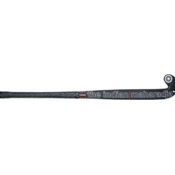 The Indian Maharadja  Red Mid Bow zaalhockeystick junior mulberry wood black white red
