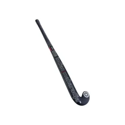 The Indian Maharadja  Red Mid Bow zaalhockeystick junior mulberry wood black white red