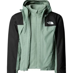 The North Face  Antora Triclimate 3-in-1 outdoor jack junior slate moss