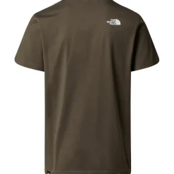 Best The North Face  Simple Dome shirt heren taupe green