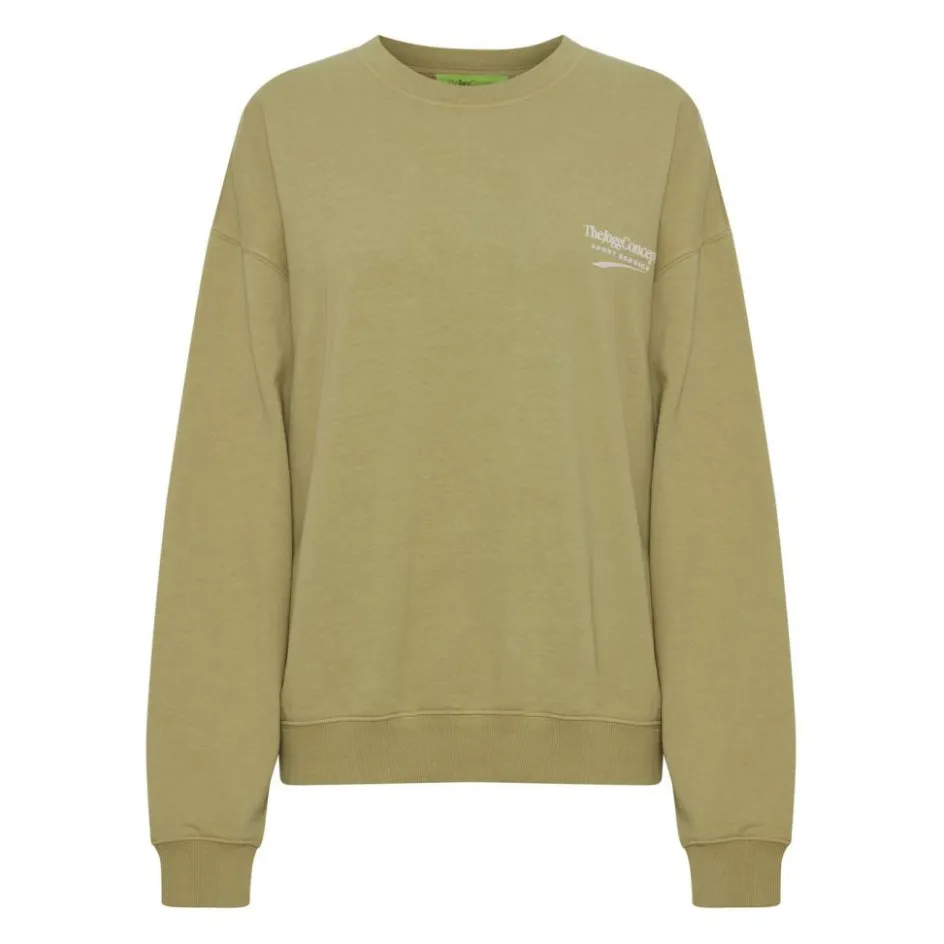 TheJoggConcept Rubi sweater heren split pea