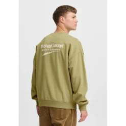 TheJoggConcept Rubi sweater heren split pea