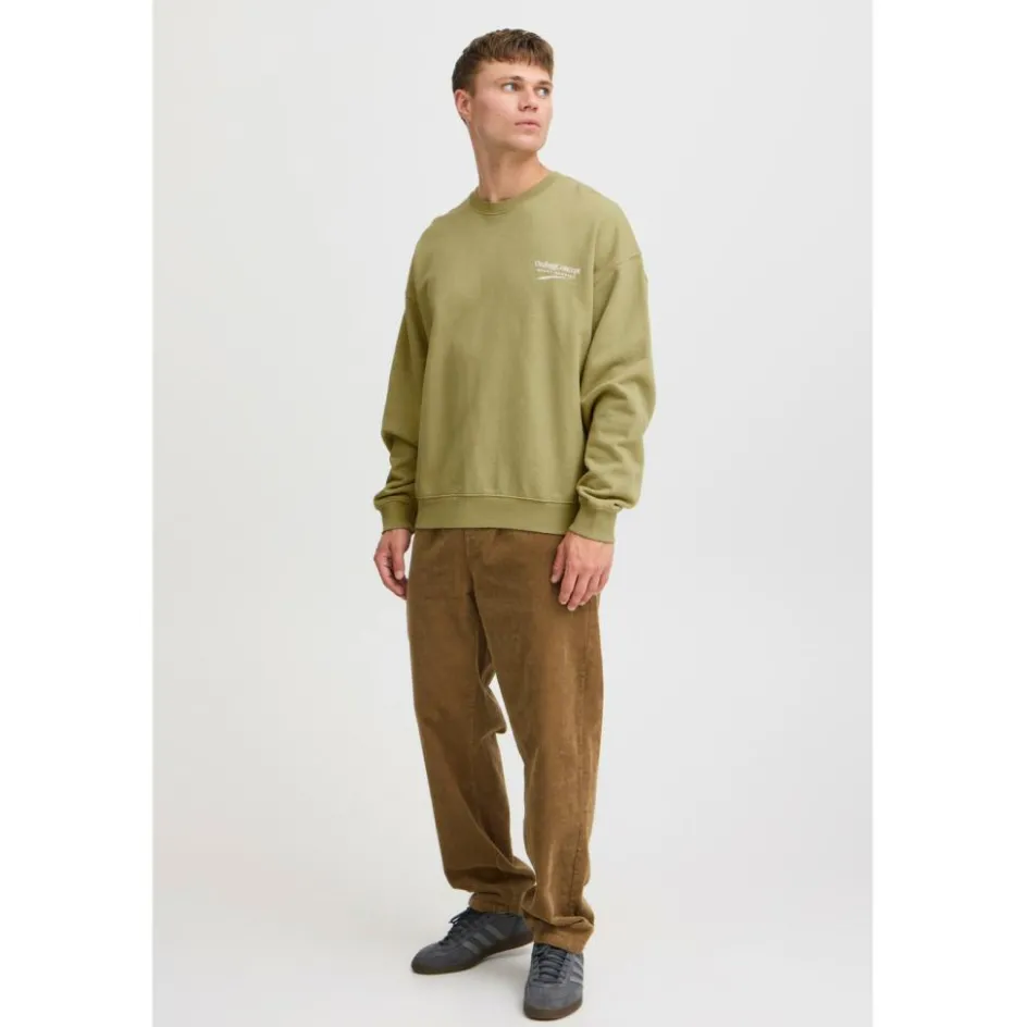 TheJoggConcept Rubi sweater heren split pea