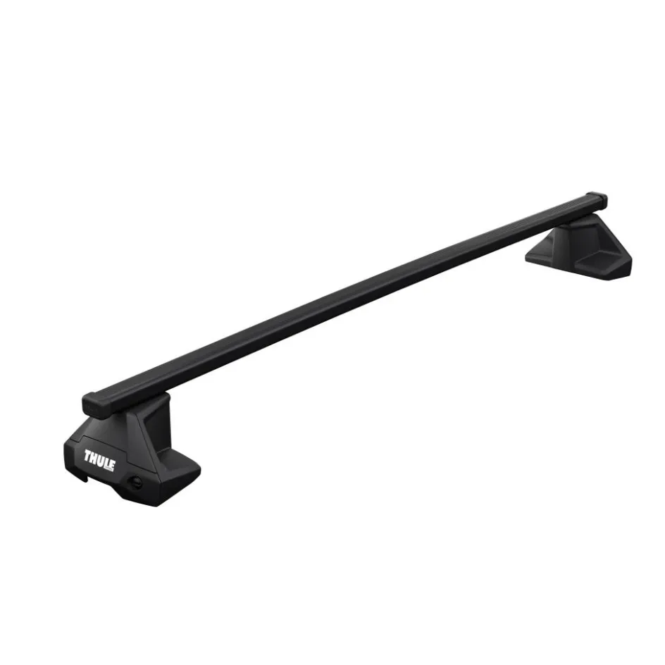 Thule SquareBar Evo 118 dakdragerstang black per 2 stuks