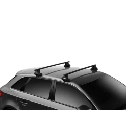 Thule SquareBar Evo 108 dakdragerstang black per 2 stuks
