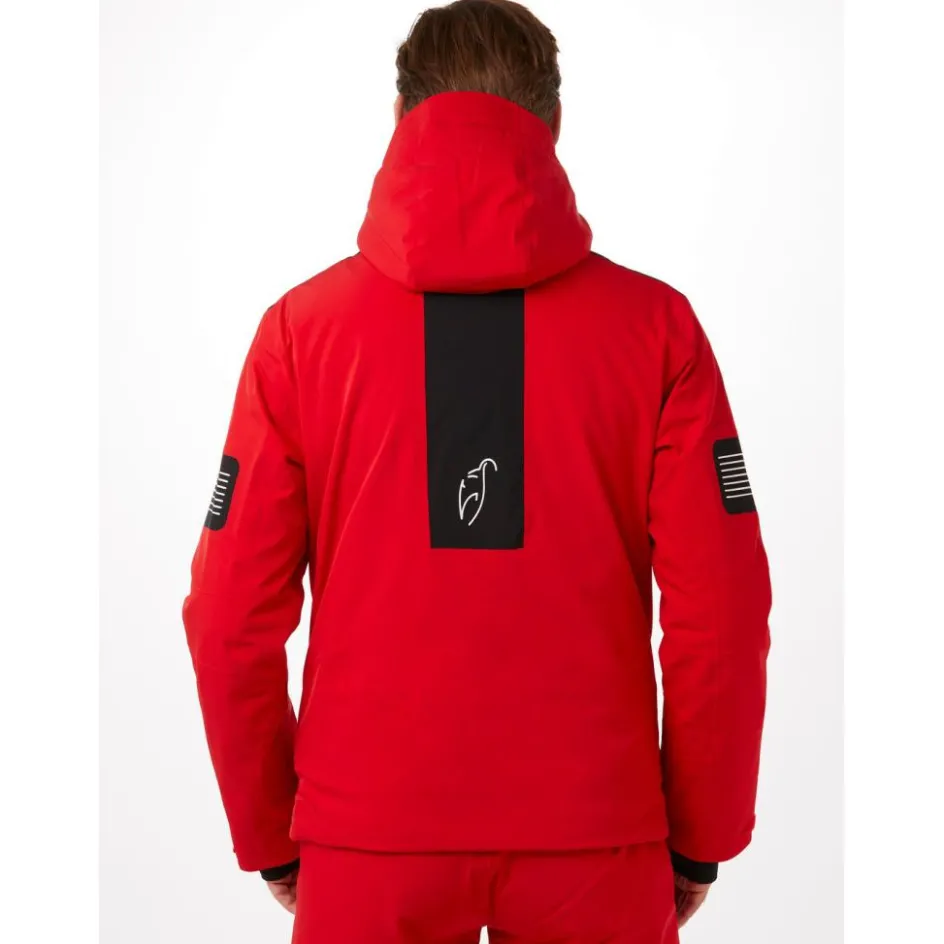 Toni Sailer ALLAN winterjas heren signal red