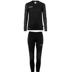 Uhlsport Reaction keeperstenue junior black
