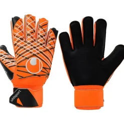 Uhlsport Soft Resist + Flex Frame keepershandschoenen fluo orange white black