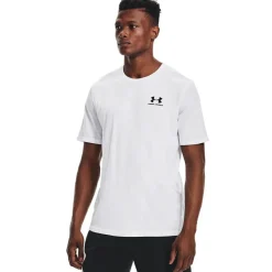 Clearance Under Armour  Left Chest Logo shirt heren white black