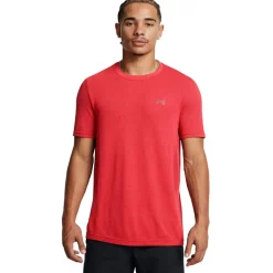Outlet Under Armour  Vanish Seamless shirt heren racer red cardinal