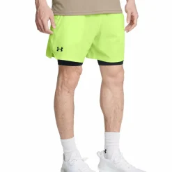 Sale Under Armour  Vanish Woven 2-in-1 short heren morph green black