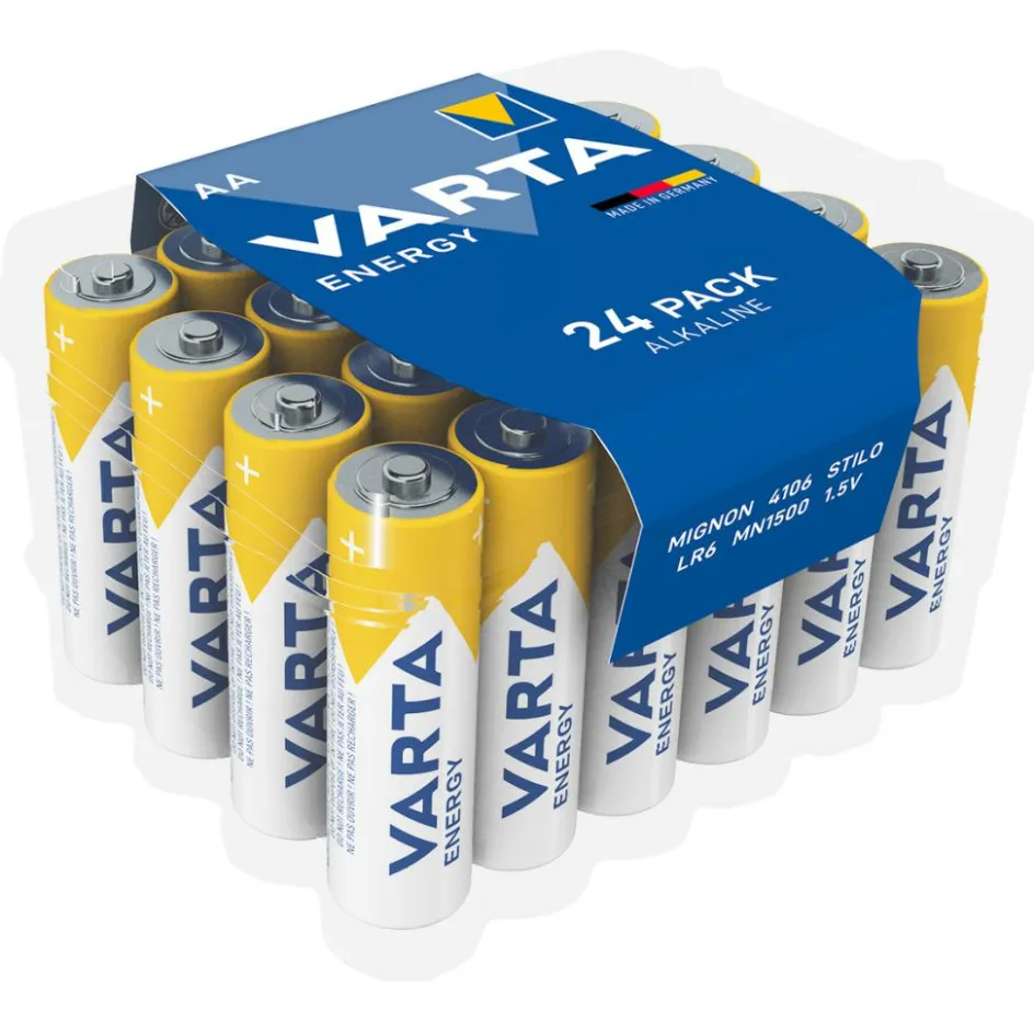 Clearance Varta Energy Alkaline AA batterij 24-pack
