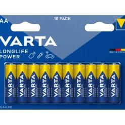 New Varta Longlife Power Alkaline AA batterij 10-pack