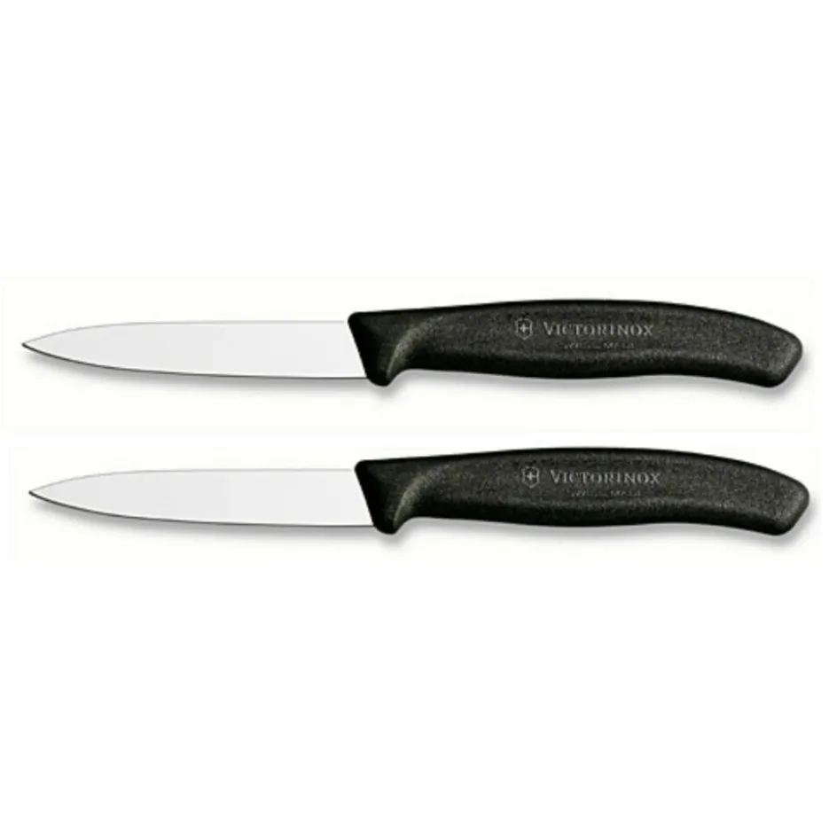 Victorinox Groente/schilmes zwart 2 stuks