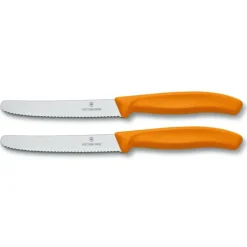 Sale Victorinox Tafelmes oranje 2 stuks