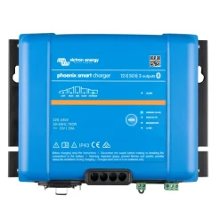 Discount Victron Energy  Phoenix Smart IP43 12V/50A acculader met 3 uitgang en