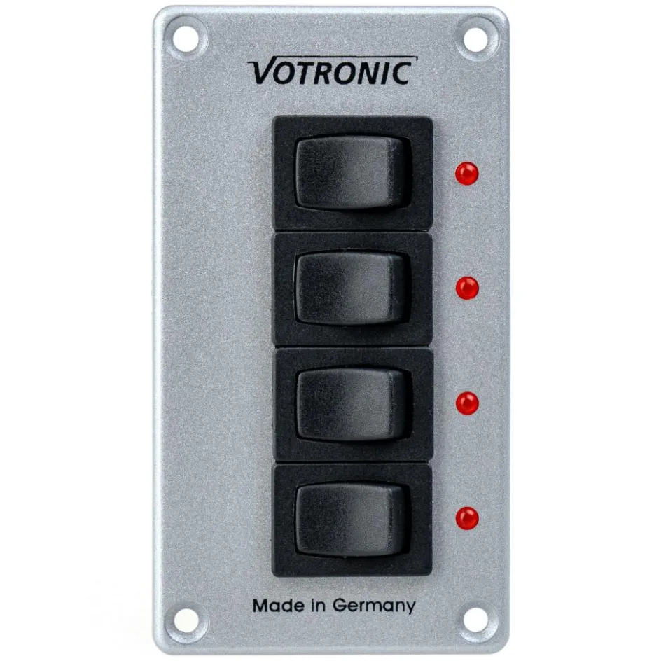 Votronic Schakelpaneel 4 schakelaars