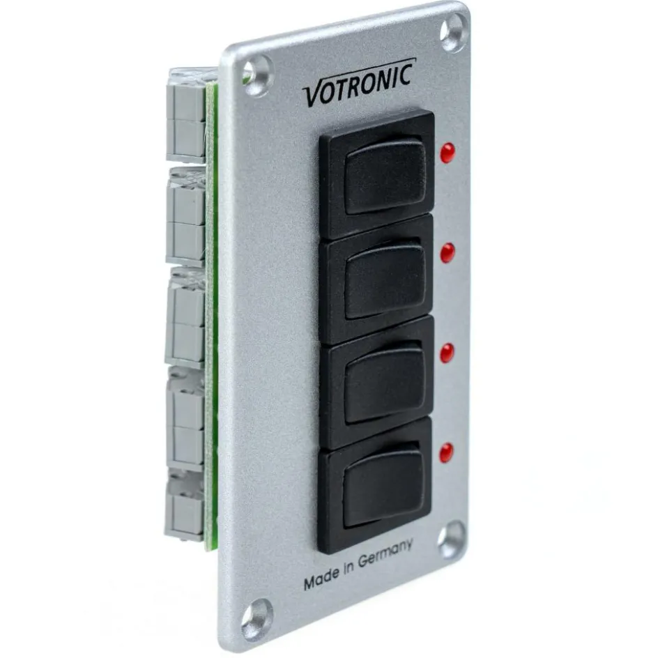 Votronic Schakelpaneel 4 schakelaars