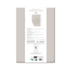 Outlet Walra Travel Jersey hoeslaken Frans bed links zand