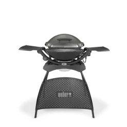 Weber Q2400 elektrische barbecue dark grey inclusief stand