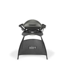 Weber Q2400 elektrische barbecue dark grey inclusief stand