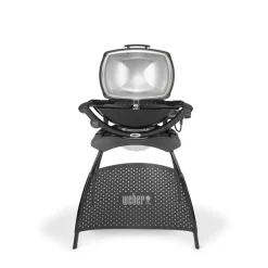 Weber Q2400 elektrische barbecue dark grey inclusief stand