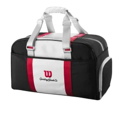 Sale Wilson Courage Collection Duffle tennistas black white