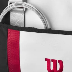 Sale Wilson Courage Collection Duffle tennistas black white